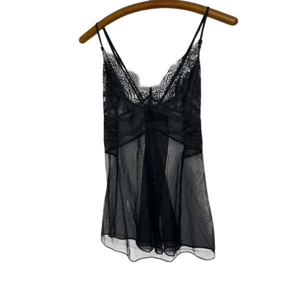 Victoria's Secret Other - Victoria’s Secret Black Lace and Mesh Teddy size M